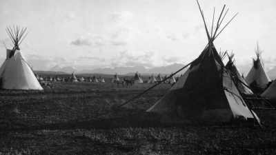 On the Blackfeet reservation, - The American Buffalo