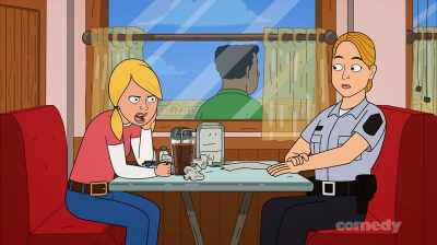 On the bright side,
your placebo advice is working. - Corner Gas Animated