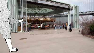 On the carousel,
we'll have a big alpaca llama - The Mind, Explained