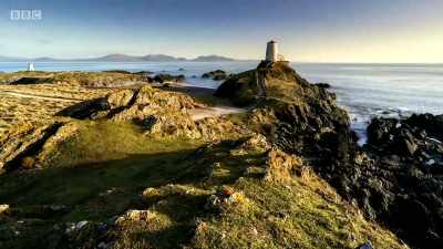 On the coast, the twice daily rising - Wales: Land of the Wild