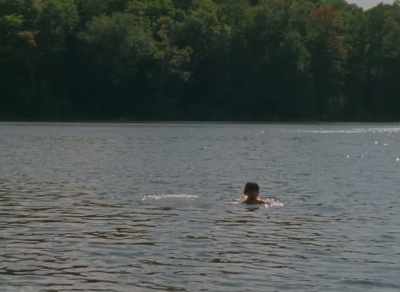 On the count of three,
we both say it. - Falcon Lake