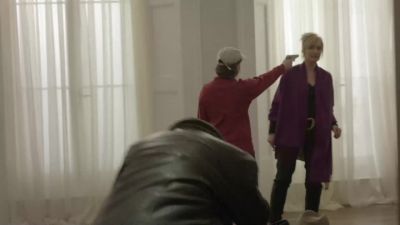 On the floor! Floor now! - A Family Man