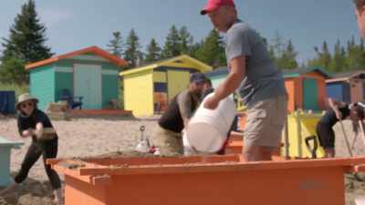 On the last challenge,
it was awesome - Race Against The Tide