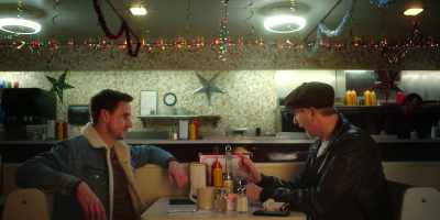On the left, answer me this. - Holiday Hold-Up