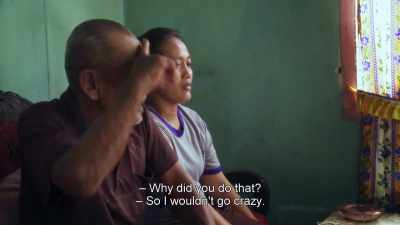 On the left,
one of the murderers, - The Story of Film: A New Generation