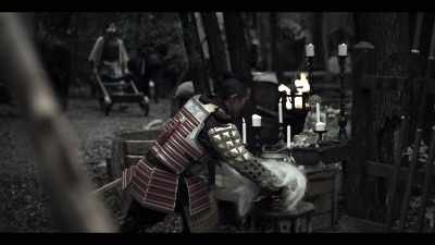 On the other hand,
he is an ordained Buddhist monk. - Age of Samurai: Battle for Japan