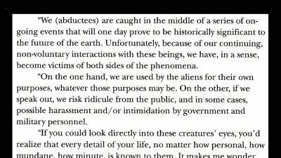 On the other, if we speak
out, we risk ridicule - Truth Hunter
