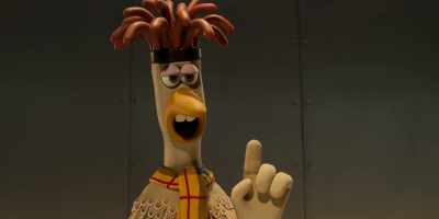 On the plus side, though,
we will all probably drown - Chicken Run: Dawn of the Nugget