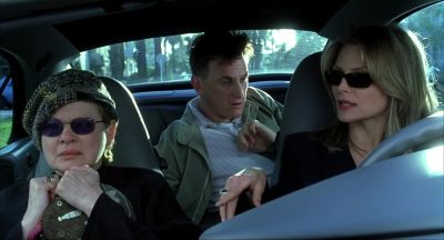On the Porsche the door handle - I Am Sam