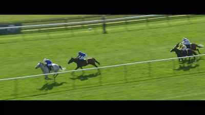 On the run up towards the line, - Horsepower