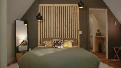 On the same floor, that's what
we consider the primary suite. - The Cabin Chronicles