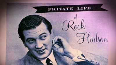 On the screen,
he's wooing women - Rock Hudson: All That Heaven Allowed
