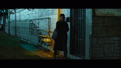 On the sidewalk before. - Jack Reacher: Never Go Back