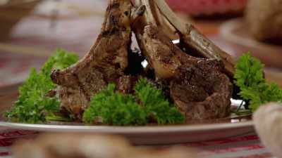 On the stern,
our succulent lamb chops. - At Home with Amy Sedaris
