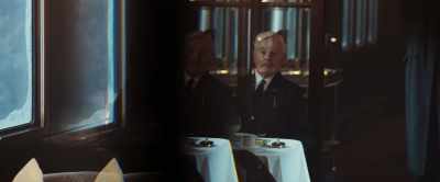On the train, now. - Murder on the Orient Express