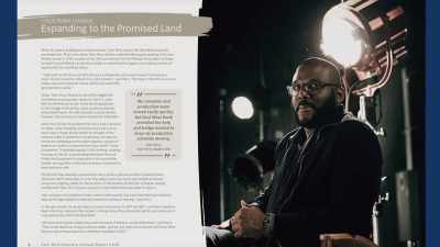 On the TV side, you
know, like Tyler Perry, - The Bridge