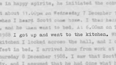 On Thursday, she got up
for work at around six, - Never Let Him Go