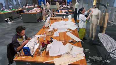 On top of that, we both studied
at Central Saint Martins - Next in Fashion