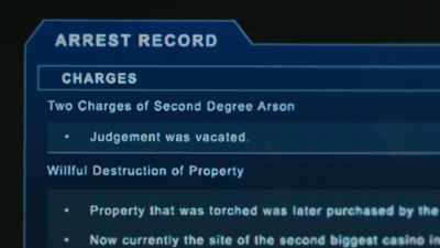 On two charges of arson - Reef Break