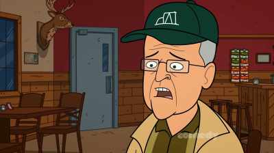 - on Valentine's Day.
- That's sad. - Corner Gas Animated