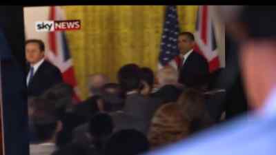 On his visit to the White House, David Cameron spoke - The Program