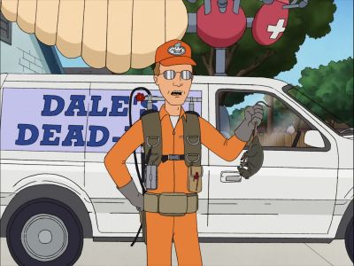 ...on this vocation vacation
you will learn a lot about bugs, - King of the Hill