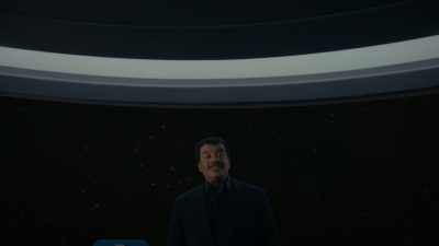On this voyage, we are
bound for a distant galaxy. - Cosmos: Possible Worlds