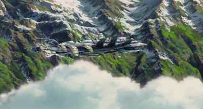 On its way to burn cities and people - Howl's Moving Castle