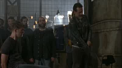 On your feet. - The Walking Dead