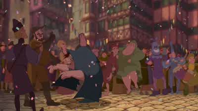 Once a year we throw a party here in townOnce a year we turn all Paris upside downEvery man's a king and every king's a clownOnce again it's topsy turvy day - The Hunchback of Notre Dame