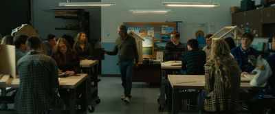 Once again, Miss Kessler
is holding up the class. - Freaky