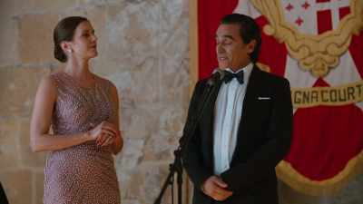 Once again, three judges
will be watching you dance - - The Dancing Detective: A Deadly Tango