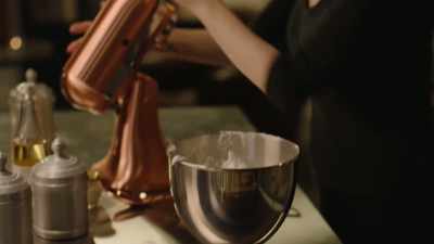 Once all the sugar's
in and incorporated, - Nigella: At My Table