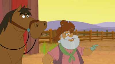 Once that cat gets hold of something,
he does not let go. - Tom and Jerry Cowboy Up!