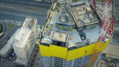 Once completed, it will tower 79 meters
over the current tallest building, - Europe From Above