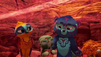 Once we find out
what's behind this wind, then we can go. - Spirit Rangers