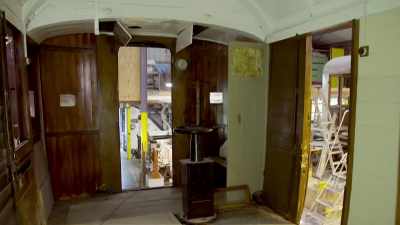 Once you get carpets and tables
and chairs and things like that - Great Rail Restorations with Peter Snow