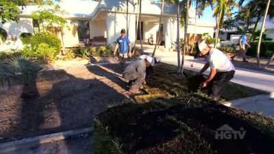Once they get that sod
down, the plants in, - Island of Bryan