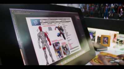 Once we have the art,
once we've selected a style, - Marvel's 616