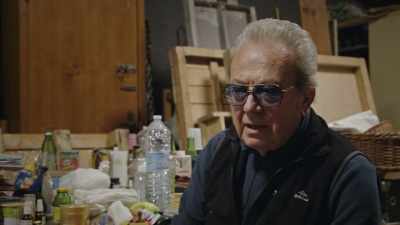 Once, while he was mixing,
in agreement with Sergio Leone - Sergio Leone: The Italian Who Invented America
