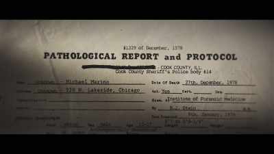 Once I obtained
the autopsy report, - John Wayne Gacy: Devil in Disguise