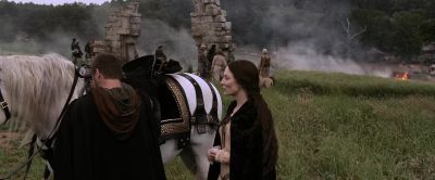 Once before I said goodbye to a man going to war - Robin Hood