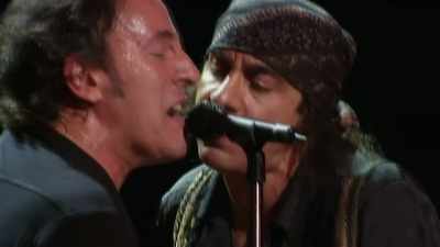♪ Once I spent my time
Playing tough-guy scenes ♪ - Stevie Van Zandt: Disciple