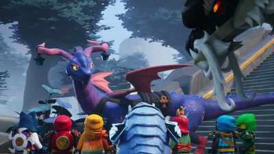 Once I teach you how to do
Spinjitzu, you'll go to Egalt, - LEGO Ninjago: Dragons Rising