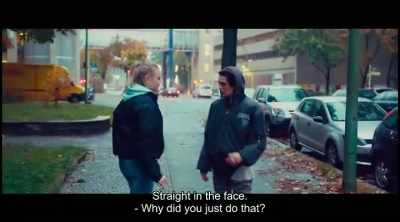 Once in the face.
- Why did you do that? - Tiger Girl