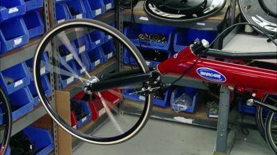 Once it's been equipped
with brakes, - How It's Made