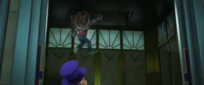 Once I've lowered you down safely,
I'll rappel down the elevator shaft. - PAW Patrol: The Movie