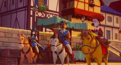 Once Louis doubts her,
I will have more power than ever. - Dogtanian and the Three Muskehounds
