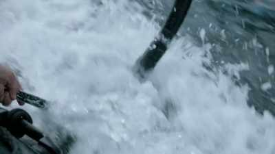 Once he punches his arm through,
pull him up. No worries. - Celebrity SAS: Who Dares Wins