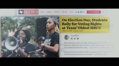 Once you strip someone their
access of being able to vote, - All In: The Fight for Democracy